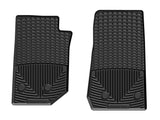 WeatherTech 14-15 Jeep Wrangler Front Rubber Floor Mats - Black | W321