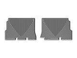 WeatherTech 14-16 Jeep Wrangler Rear Rubber Mats - Grey | W322GR