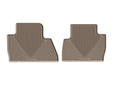 WeatherTech 15+ Chevy Tahoe/Sub/Silv/ GMC Yukon/XL/Sierra Rear Rubber Mats - Tan | W324TN