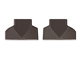 WeatherTech 2014-2015 BMW X5 Rear Rubber Mats - Cocoa | W326CO