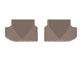 WeatherTech 2014-2016 BMW 5-Series Rear Rubber Mats - Tan | W331TN