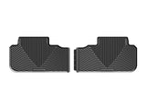 WeatherTech 2014+ Toyota Highlander Rear Rubber Mats - Black | W334