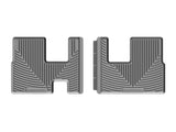 WeatherTech 2014+ Toyota Highlander Rear 3rd Row Rubber Mats - Grey | W335GR