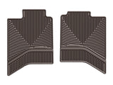 WeatherTech 2002-2014 Dodge Ram 1500 Rear Rubber Mats - Cocoa | W336CO