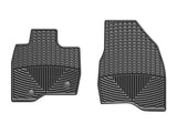 WeatherTech 2015+ Ford Explorer Front Rubber Mats - Black | W344