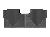 WeatherTech 2015+ Ford F-150 SuperCrew Rear Rubber Mats - Black | W346