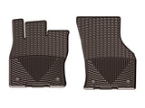 WeatherTech 2015+ Audi A3/S3 Front Rubber Mats - Cocoa | W350CO