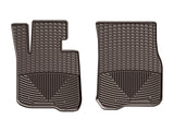 WeatherTech 2014+ BMW 4-Series Front Rubber Mats - Cocoa | W360CO