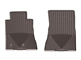 WeatherTech 2015+ Ford Mustang Shelby GT350/GT350R Front Rubber Mats - Cocoa | W379CO