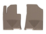WeatherTech 2016+ Hyundai Sonata Front Rubber Mats - Tan (Fits Hybrid-Does Not Fit Plug-In Hybrid) | W385TN