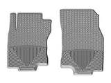 WeatherTech 2014+ Nissan Rogue (Also Fits Hybrid) Front Rubber Mats - Grey | W412GR