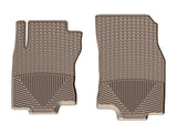 WeatherTech 2014+ Nissan Rogue (Also Fits Hybrid) Front Rubber Mats - Tan | W412TN