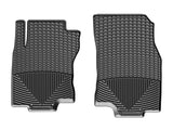 WeatherTech 2014+ Nissan Rogue (Also Fits Hybrid) Front Rubber Mats - Black | W412