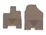WeatherTech WeatherTech 2017+ Honda Ridgeline Front Rubber Mats - Tan WET-W415TN