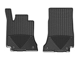 WeatherTech 2015+ Mercedes-Benz C-Class Sedan/Coupe/Cabriolet Front Rubber Mats - Black | W429
