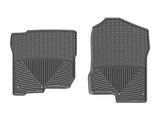 WeatherTech WeatherTech 2017+ Nissan Titan (Heating Vents Under Front Row Seats) Front Rubber Mats - Black WET-W455