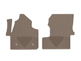 WeatherTech 2007 - 2018 Mercedes-Benz Sprinter Front Rubber Mats - Tan | W481TN