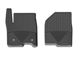 WeatherTech WeatherTech 2019+ Chevrolet Silverado 1500 Crew Cab Front Rubber Mats - Black WET-W489