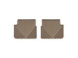 WeatherTech WeatherTech 09-13 Toyota Corolla Rear Rubber Mats - Tan WET-W80TN