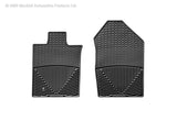 WeatherTech 05-11 Toyota Tacoma Front Rubber Mats - Black | W123
