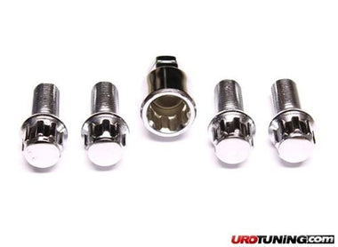 14x1.5 x 28mm | Wheel Locks Kit BALL Seat Bolts