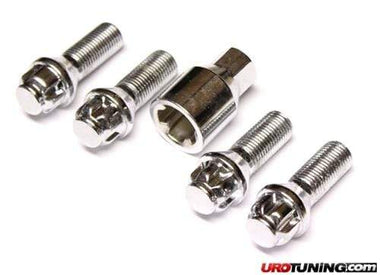 14x1.5 x 28mm | Wheel Locks Kit Conical Seat Bolts