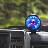 GlowShift Gauges GlowShift Gauges White 7 Color 3-3/4" On-Dash Tachometer Gauge GS-W709