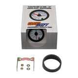 GlowShift Gauges GlowShift Gauges White 7 Color Air Pressure Gauge GS-W713