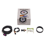 GlowShift Gauges GlowShift Gauges White 7 Color 100 PSI Fuel Pressure Gauge GS-W711