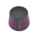 Injen High Performance Air Filter - 3.50 Black Filter 6 Base / 5 Tall / 5 Top | X-1015-BR