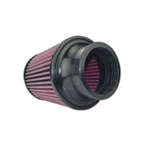 Injen High Performance Air Filter - 3.00 Black Filter 6 Base / 5 Tall / 4 Top - 45 Pleat | X-1017-BR