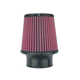 Injen Injen High Performance Air Filter - 3.00 Black Filter 6 Base / 5 Tall / 4 Top - 45 Pleat X-1017-BR