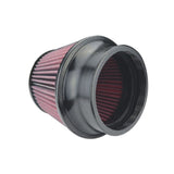 Injen High Performance Air Filter - 4.50 Black Filter 6.75 Base / 5 Tall / 5 Top | X-1018-BR