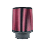 Injen Injen High Performance Air Filter - 3 1/2 Black Oiled Filter 6  Base / 6 7/8 Tall / 5 1/2 Top X-1021-BR