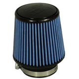 Injen AMSOIL Ea Nanofiber Dry Air Filter - 5 Filter 6 1/2 Base / 8 Tall / 5 1/2 Top | X-1022-BB