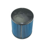 Injen Injen AMSOIL Replacement Nanofiber Dry Air FIlter 2.75 Flange Diameter/ 4.5 Base/ 5.5 Tall/ 50 Pleat X-1024-BB