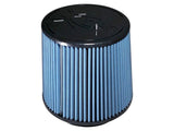 Injen AMSOIL Ea Nanofiber Dry Air Filter - 1in Filter 5in Base / 8in Tall / 5in Top | X-1060-BB