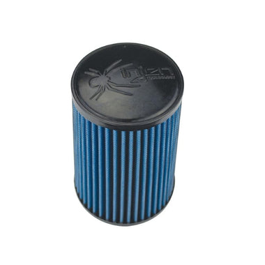 Injen NanoWeb Dry Air Filter 3.00in Neck 5.00in Base 7.00in Tall 4.00in Top 45 Pleats 9.05in Height | X-1078-BB