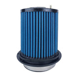 Injen Injen NanoWeb Dry Air Filter- 5.5 Twis-Lok Base/ 3.5 Neck/ 4.0 Top w/Barb Fitting/ 6.5 Tall 55 Pleat X-1086-BB