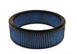 Injen NanoWeb Dry Air Filter 14in Round x 4in Tall - 1in Pleats | X-1091-BB