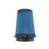 Injen Injen SuperNano-Web Air Filter 5in Flange ID 7in Base/ 7.9in Height/ 5in Top/ Filter Monitor Nipple X-1106-BB