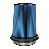 Injen SuperNano Web Dry Air Filter - 5in Flange ID / 7in  Base / 7.9in Media Height / 5in Top | X-1107-BB