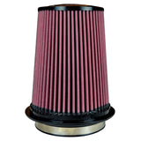 Injen Oiled Air Filter 5.0in Flange ID / 7.0in Twist Lock Base / 7.9in Media Height / 5.0in Top | X-1107-BR