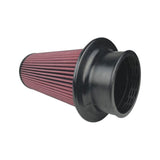 Injen 8-Layer Oiled Cotton Gauze Air Filter 4.0in ID/ 7.0in Base / 8.80in Height / 5in Top | X-1108-BR