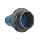 Injen SuperNano-Web Air Filter 3.75in ID/ 7.0in Base / 8.8in Height / 5in Top | X-1109-BB