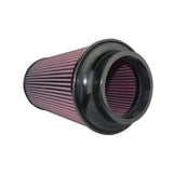 Injen 8-Layer Oiled Cotton Gauze Air Filter 4in ID/ 6.5in Base / 10.3in Height / 5.35in Top | X-1111-BR