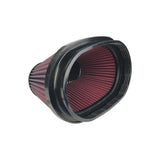 Injen Oiled Air Filter 8.5x5.63in Oval ID / 9.92x7.17in Base / 5.7in HT / 6.865ix4.115in Top | X-1126-BR