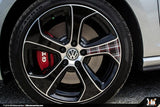 Klii Motorwerkes No VW "Austin" Wheel Overlay Kit - Matte Black + Mk7 GTI Plaid vw-austin-wheel-overlay-kit-matte-black-mk7-gti-plaid