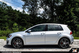 Klii Motorwerkes No VW "Austin" Wheel Overlay Kit - Matte Black + Mk7 GTI Plaid vw-austin-wheel-overlay-kit-matte-black-mk7-gti-plaid