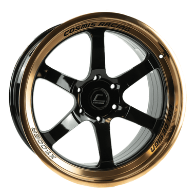 Cosmis Racing Cosmis Racing XT-006R Black with Bronze Machined Lip 20x9.5 +10mm 6x135 XT006R-2095-10-6x135-BHB2